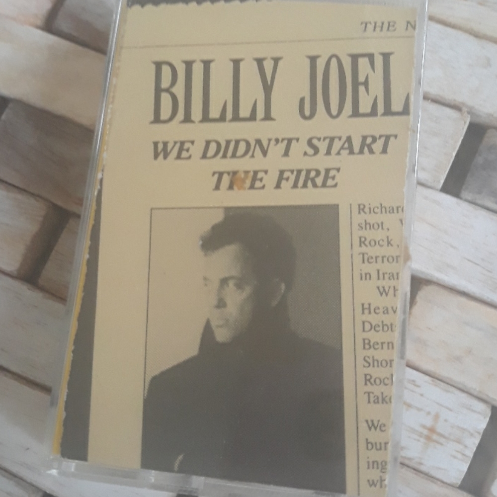 Billy Joel We Didn't Start the Fire vintage casset